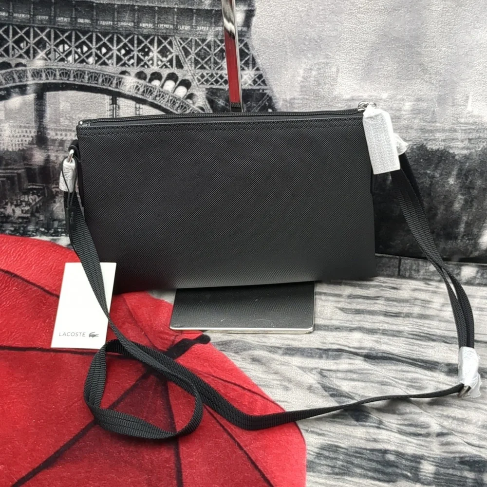 Lacoste Black Crossbody Bag